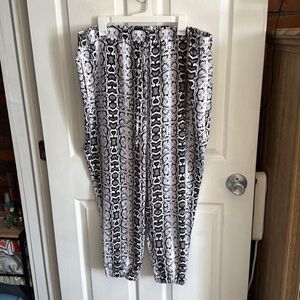 Express Snake Print Joggers
